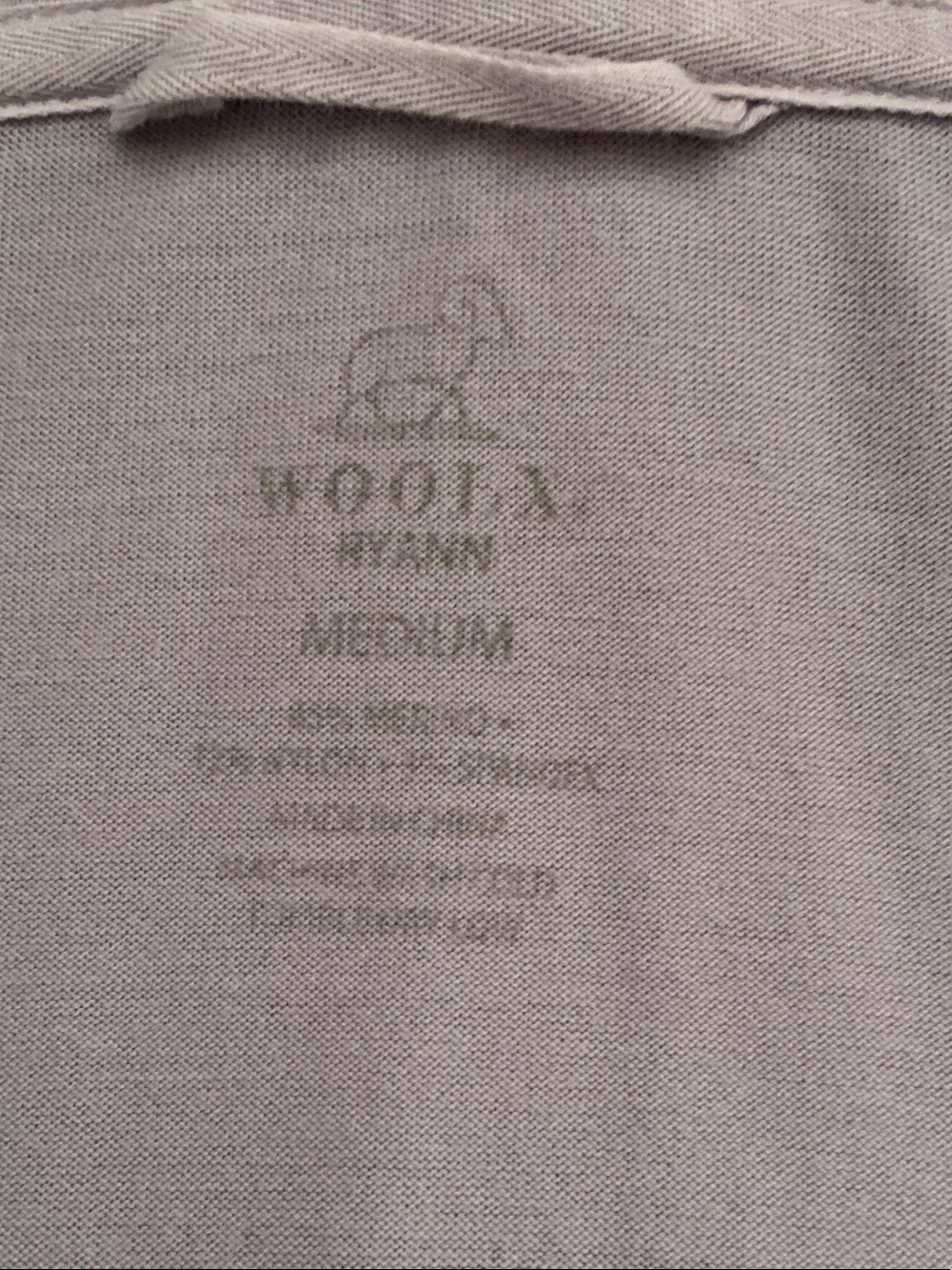 WoolX Ryann Lavender Full-Zip Hoodie Jacket - Women Size M - Picture 2 of 7